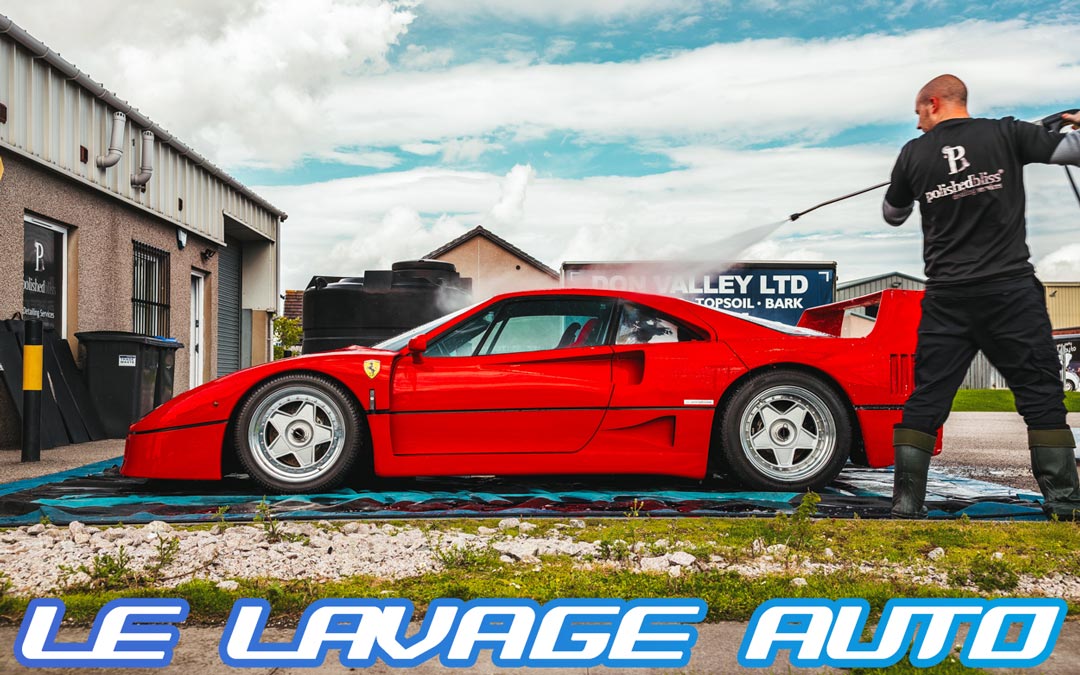 Toutes les techniques du lavage auto détaillées, étape après étape avec Rs detailing