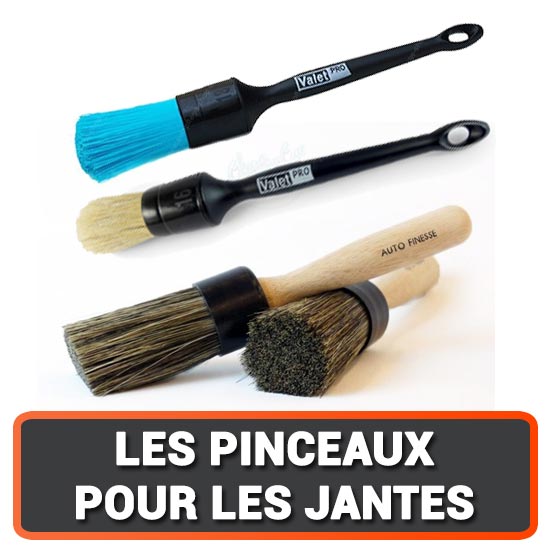 Pinceaux de Detailing pour les jantes