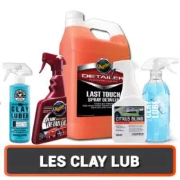 Les Meilleurs Clay Lub (lubrifiants pour Clay Bar)