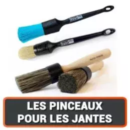 Les pinceaux pour le lavage des jantes