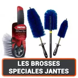 Les Brosses spéciales jantes