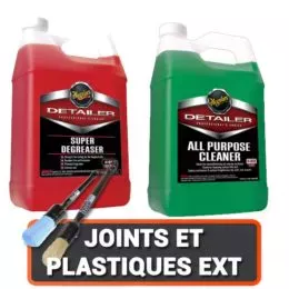 Nettoyage des Joints et Plastiques Extérieur