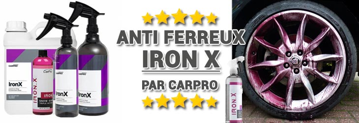 PURPLE IRON Décontaminant ferreux pour jantes et carrosserie