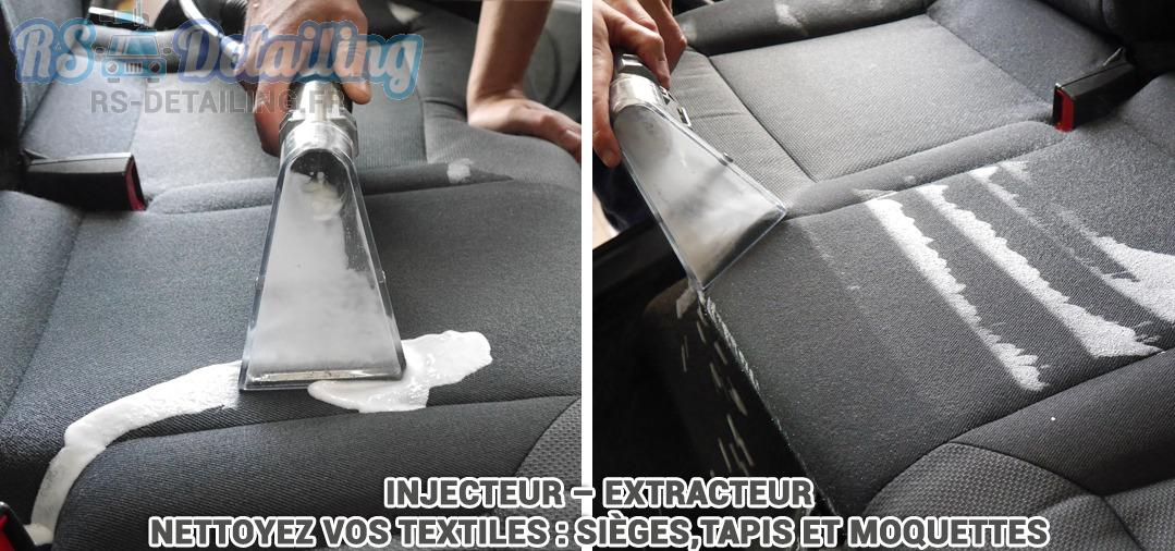 Nettoyage extracteur , injecteur tapis , sièges tissus , moquette et c –  detcars