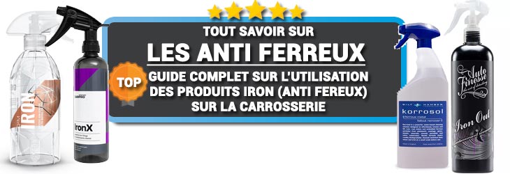 Les produits de décontamination Anti Ferreux (Iron X, Iron Out, Bilt Hamber  Korrosol) - Rs Detailing