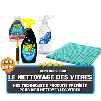 Le petit guide du nettoyage des vitres automobile