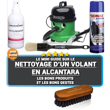Comment nettoyer un volant en Alcantara ? Comment nettoyer un volant en Alcantara ?