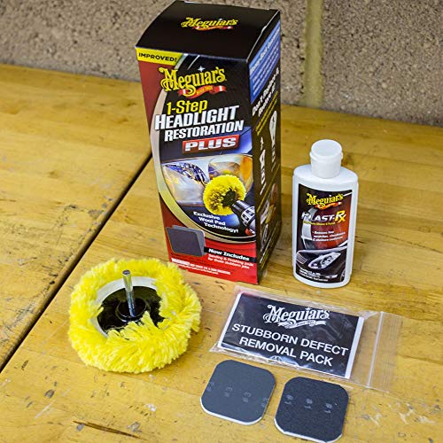 Kit Rénovation Phares et Optiques G1900 - Meguiars FR