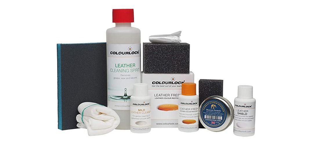 Kit de réparation pour volant en cuir noir COLOURLOCK – La