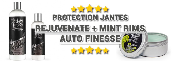 Vous consultez actuellement Mint Rims et Rejuvenate d’Auto Finesse : le duo pour l’entretien des jantes