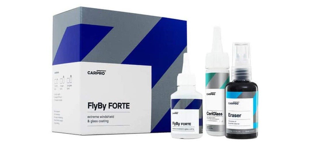CarPro FlyBy Forte : Le traitement céramique pour les vitres de CarPro