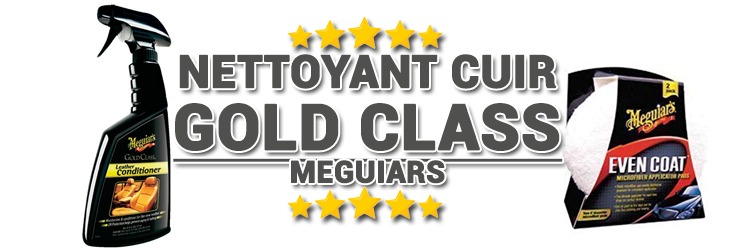 Nettoyant pour cuir et vinyle Meguiar's Gold Class - Nettoyant
