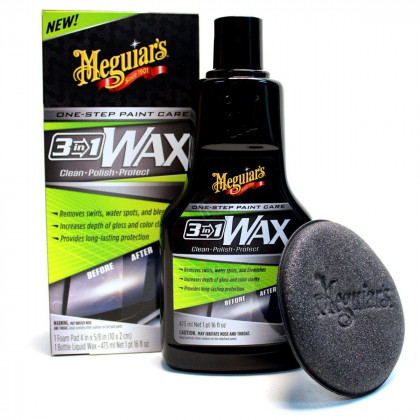 MEG076WAX-3 in 1 Wax-Meguiars