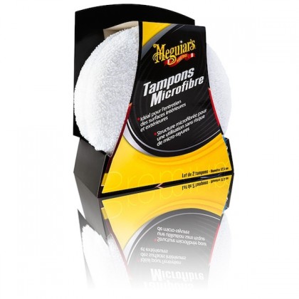 MEG46TA-Tampon Applicateur Microfibre (x2)-Meguiars