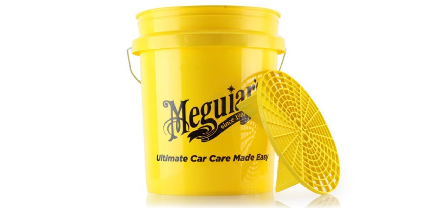 Seau Vileda Detailmate Kit De Lavage De Voiture : Seau De Lavage ValetPRO 3.5 Gallon ( Approx. 13 L) Blanc Avec Detail Guardz Dirt Lock Wash Bucket Insert Red Pour Un Lavage