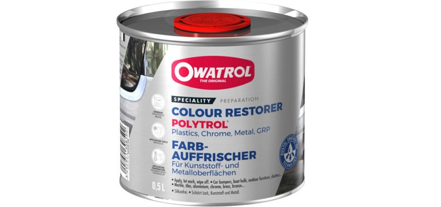 Kit Nettoyant Et Rénovateur Plastique Voiture Polytrol - 3 Flacons 30ml + éponges, Efface Rayures, Redonne Brillant