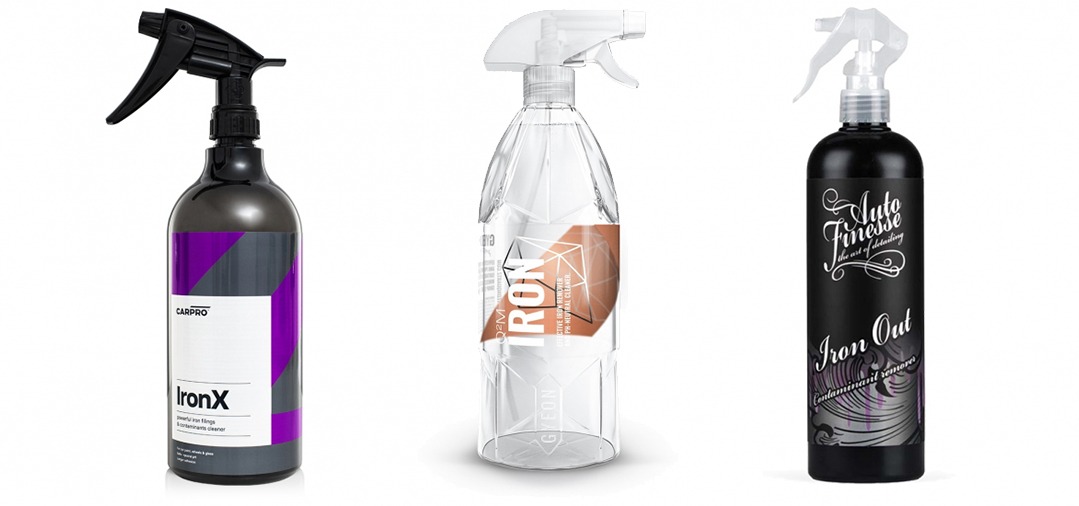 Carpro Ironx X, Gyeon Q2M Iron et Auto Finesse Iron Out : des produits de décontamination très efficaces sur les jantes