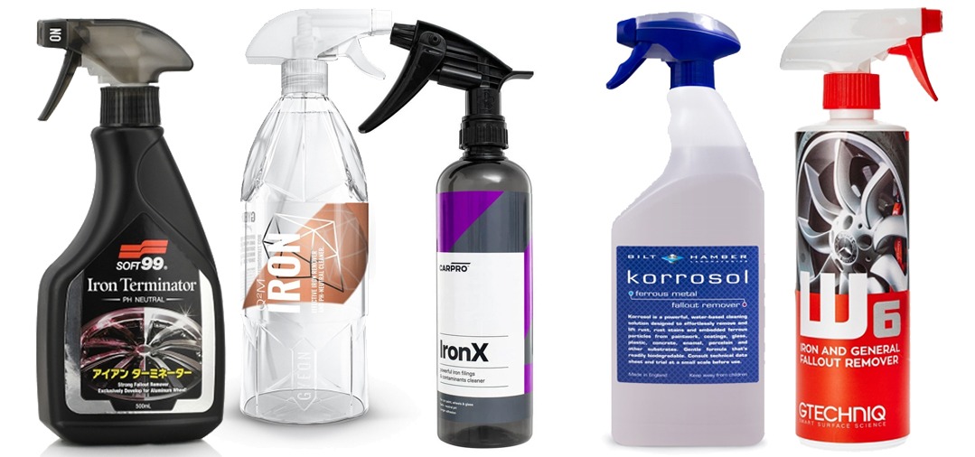 Les produits de décontamination Anti Ferreux pour les jantes