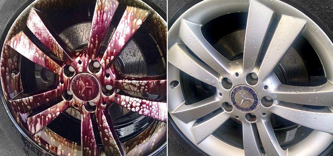 Le Sonax Xtrem Wheel Cleaner Plus est un nettoyant jantes et décontaminant ferreux